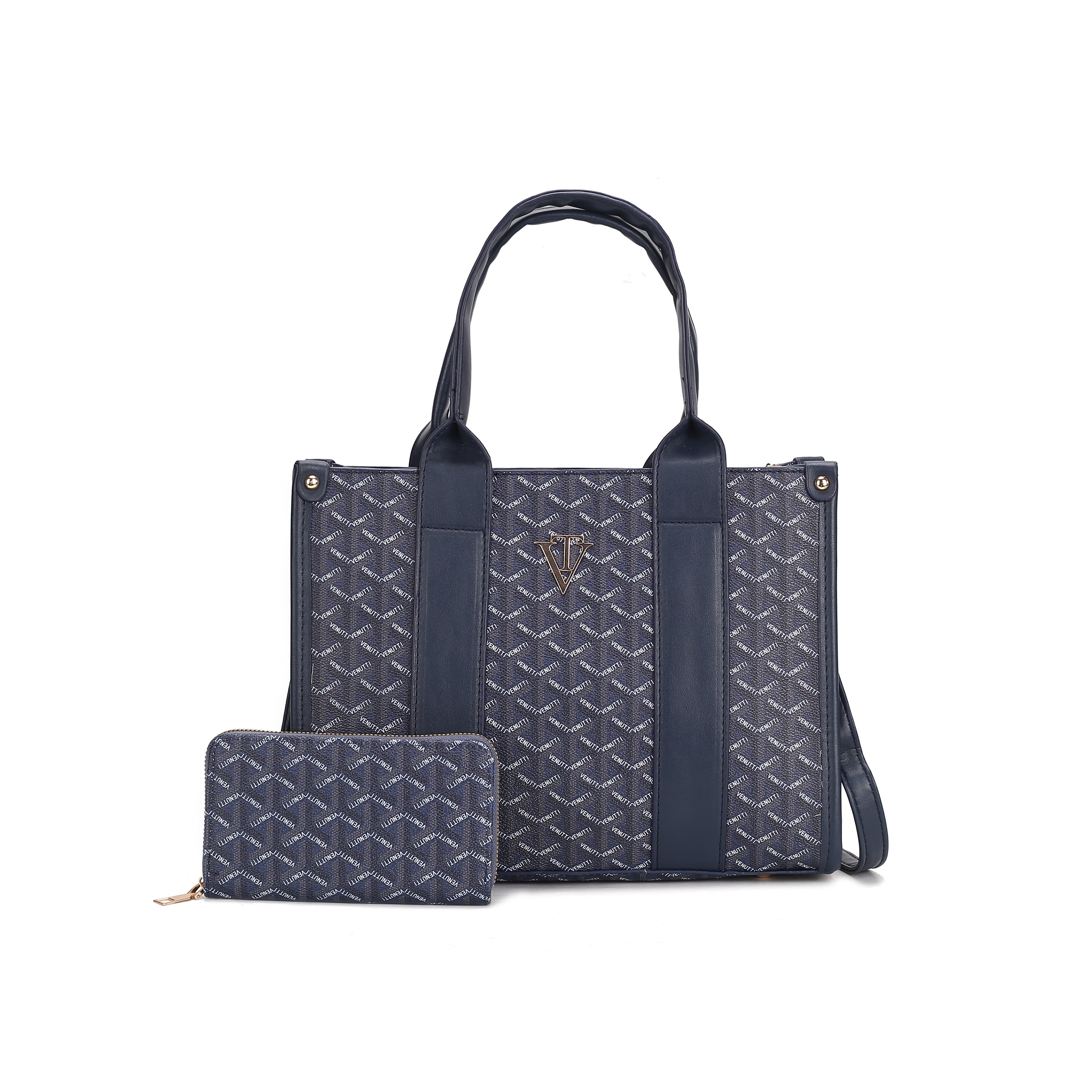 Medium TriPrint Tote Bag with wallet