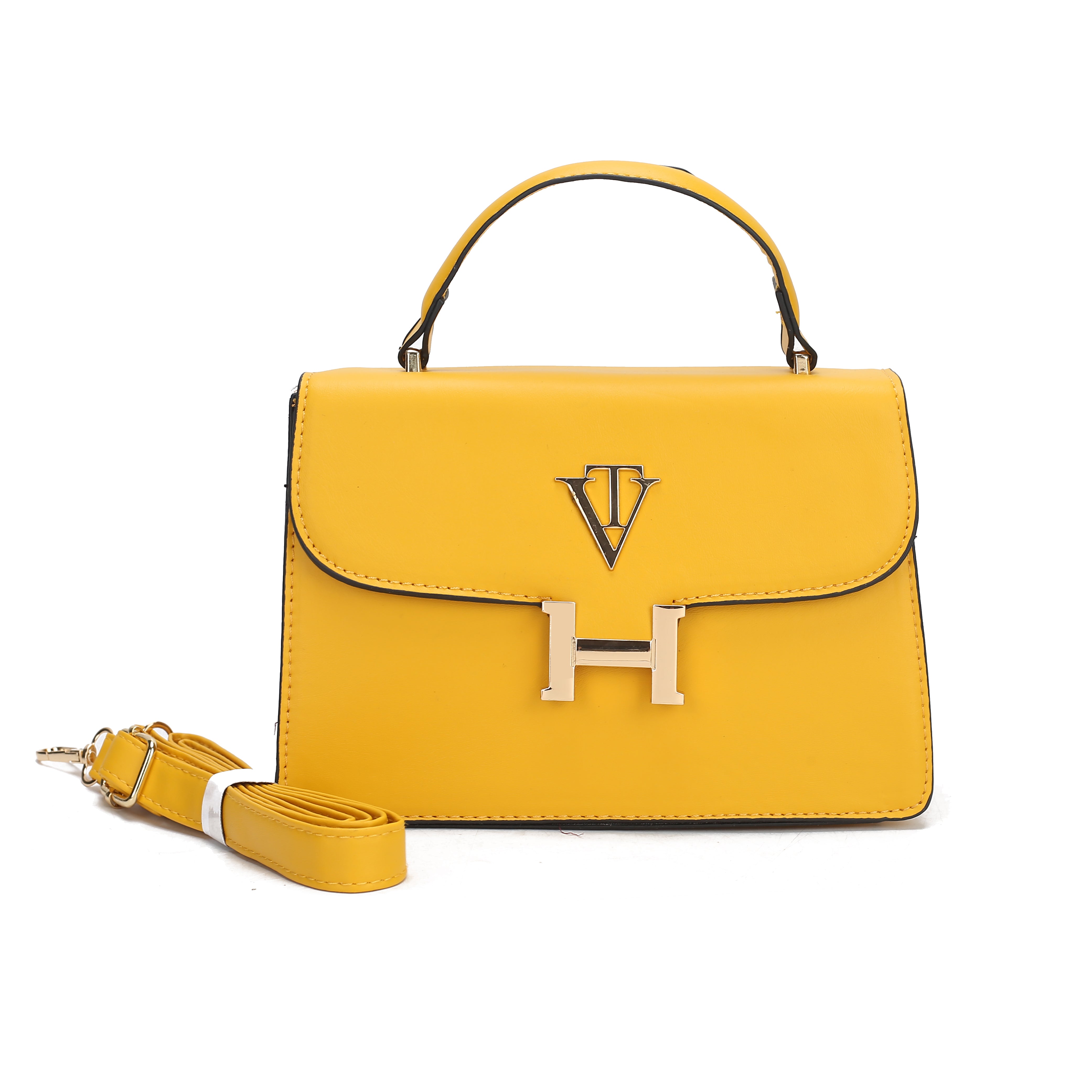 Venutti Classic H-Lock Flap Bag