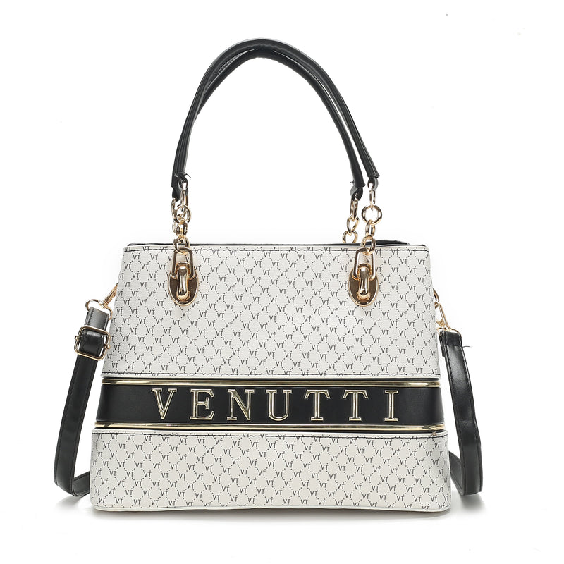VT White Monogram Handbag