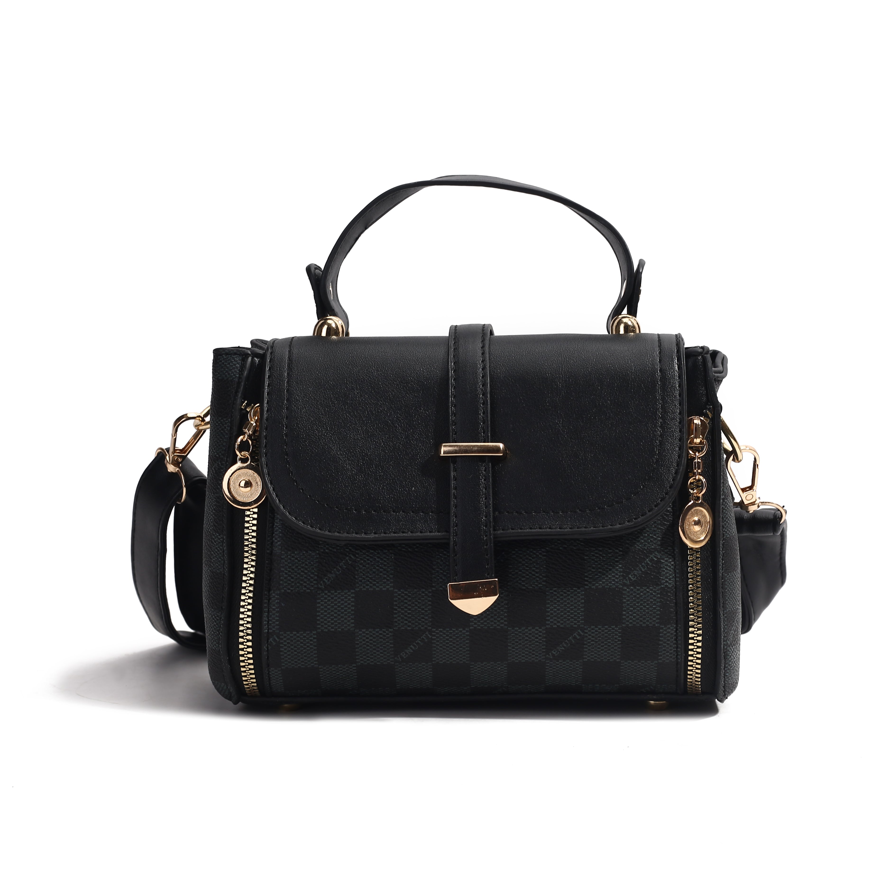 Chic Buckle Satchel