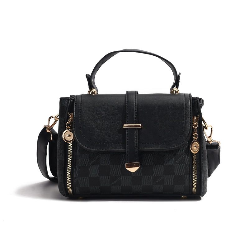 Chic Buckle Satchel