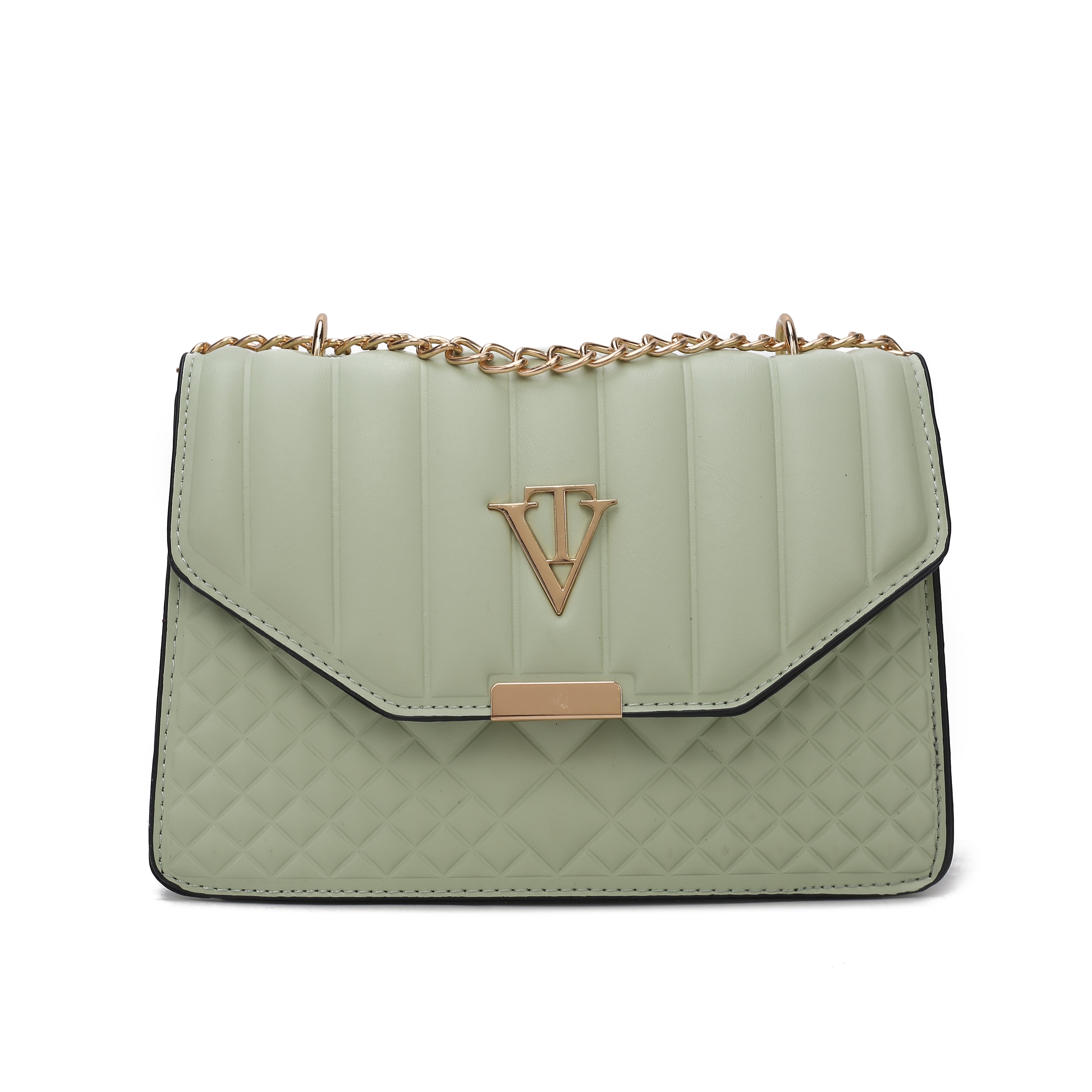 Venutti Dual Quilted Flap Bag