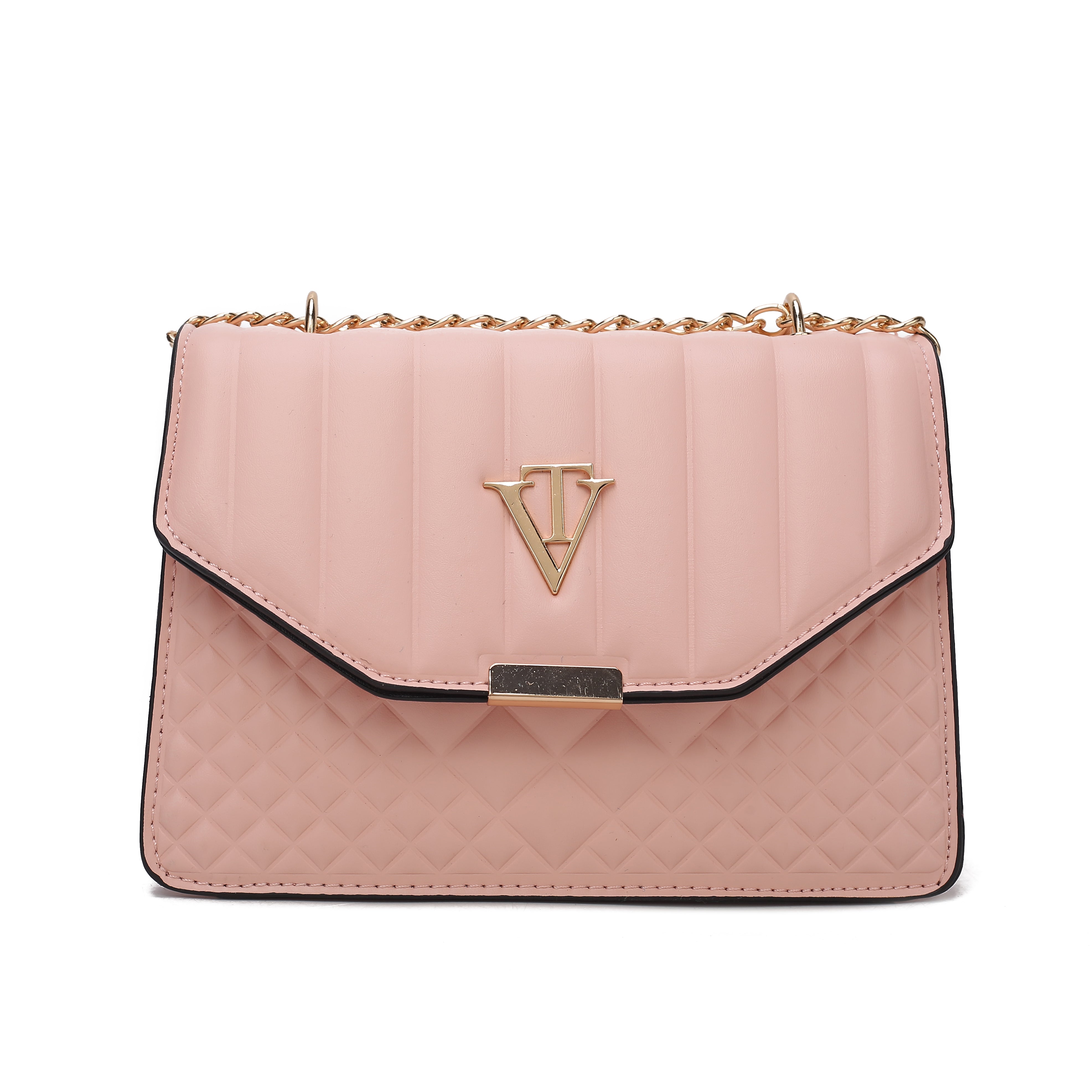 Venutti Dual Quilted Flap Bag