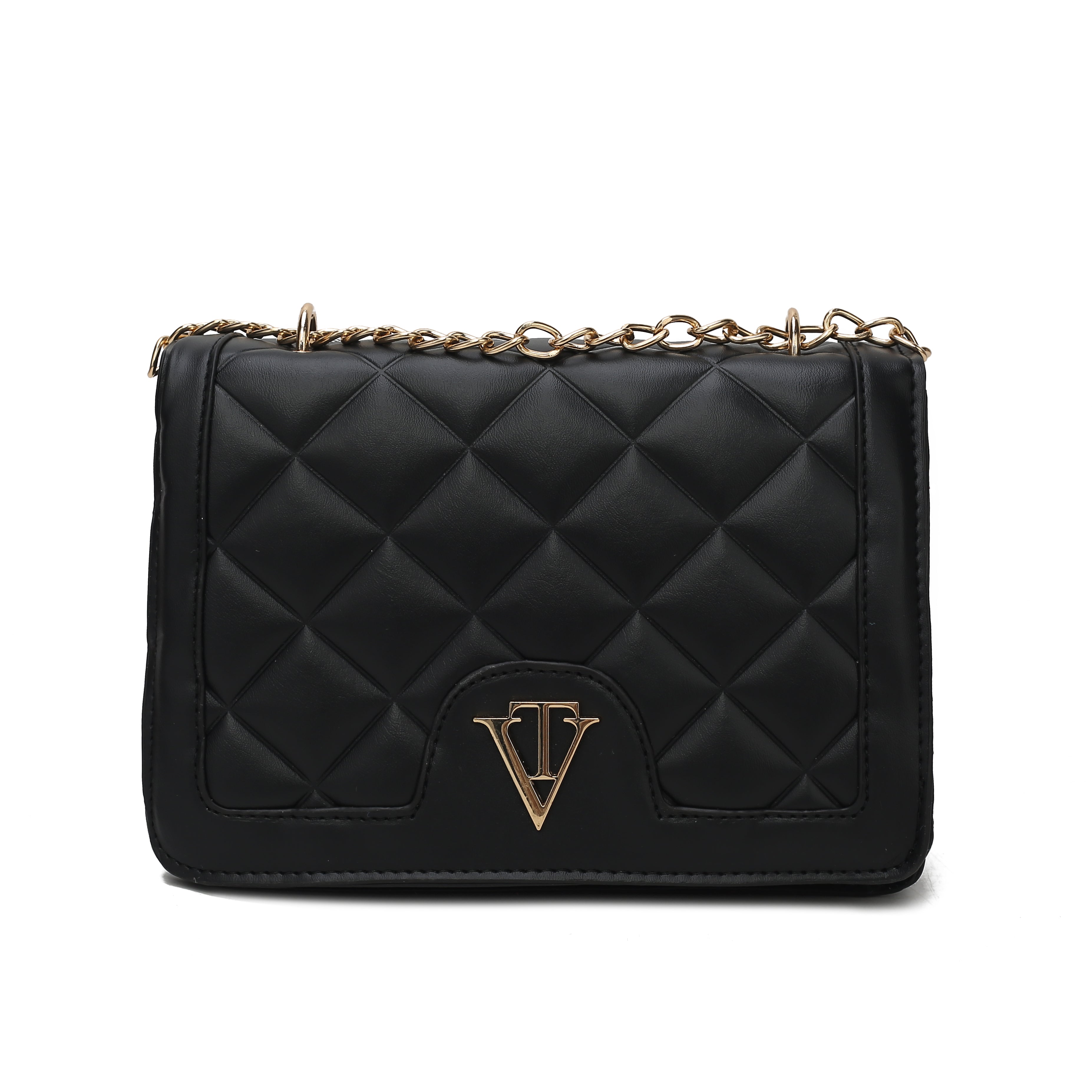 Venutti Quilted Classic Flap Bag