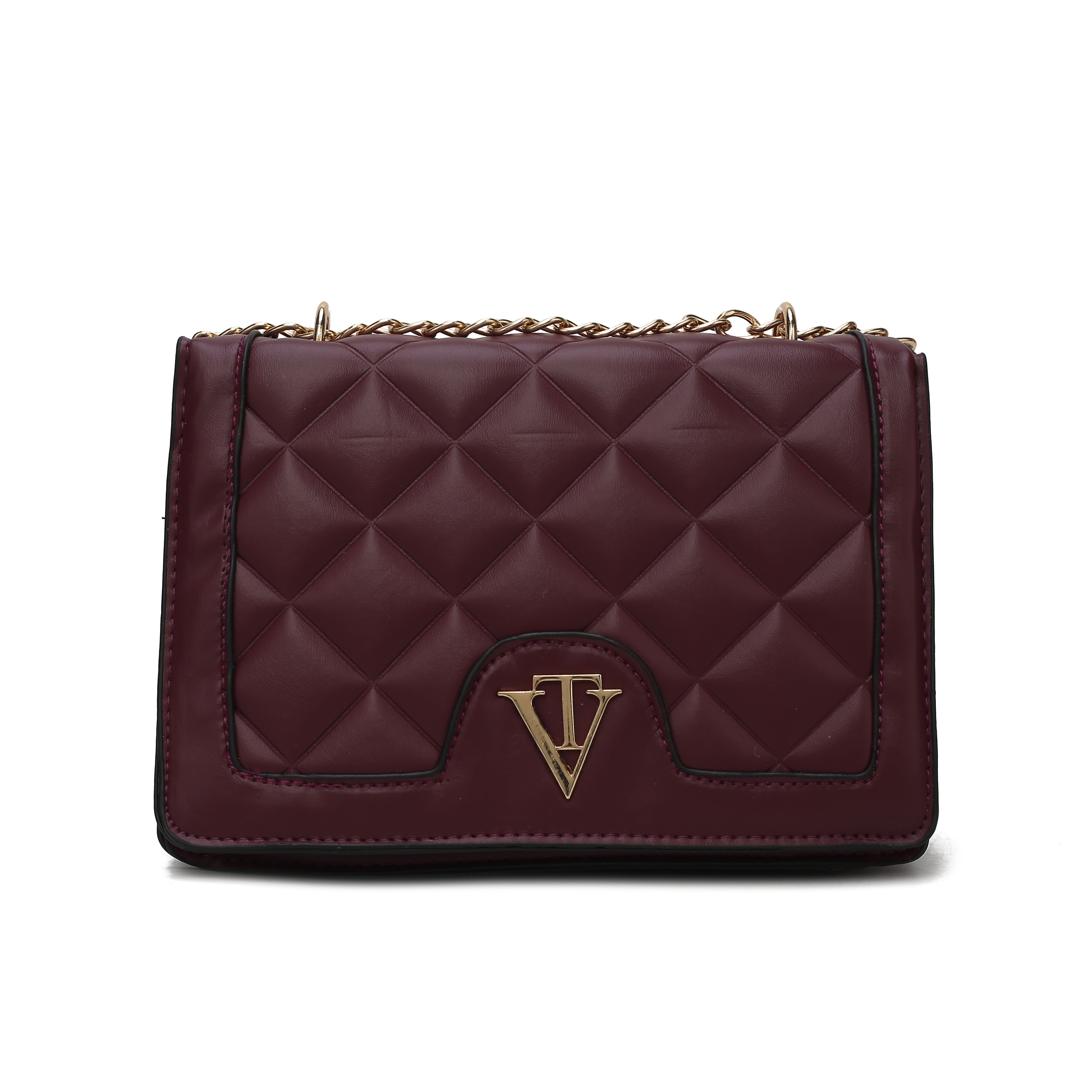 Venutti Quilted Classic Flap Bag