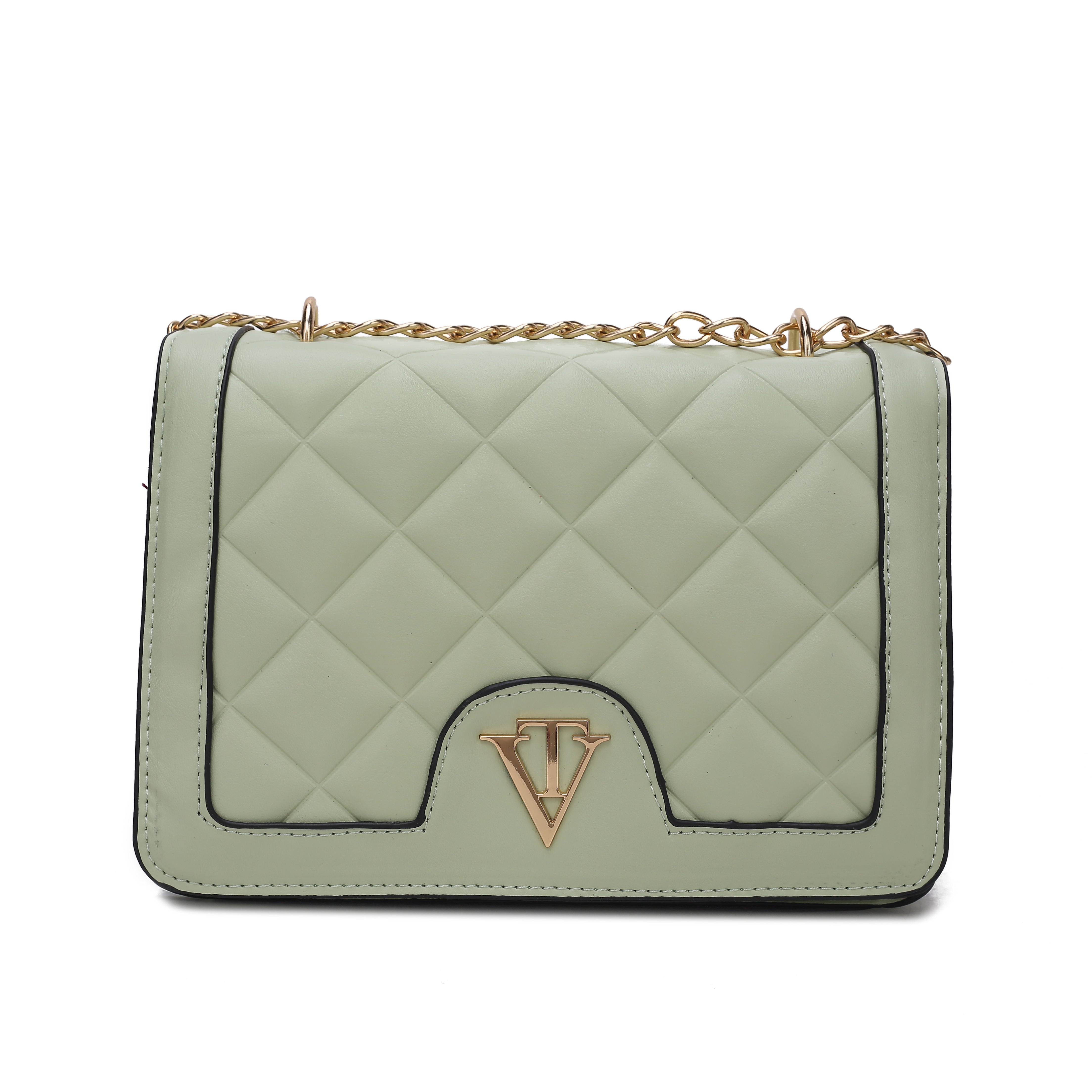 Venutti Quilted Classic Flap Bag