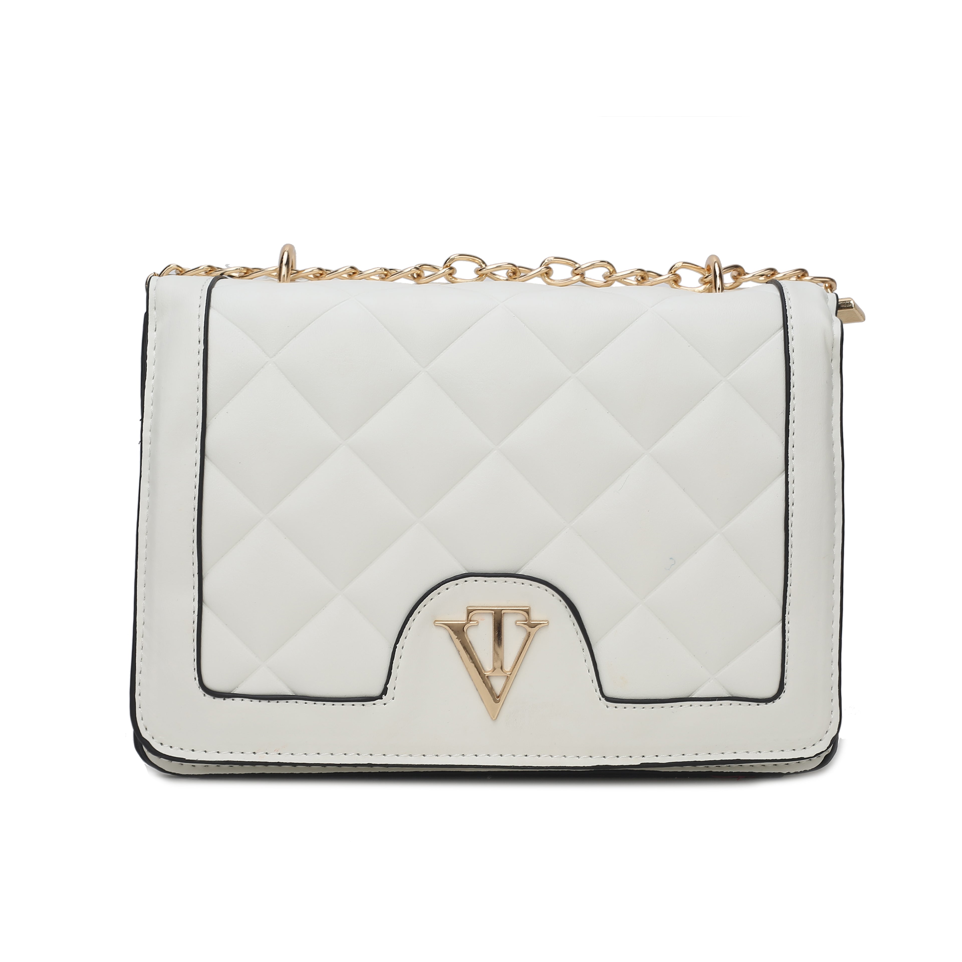 Venutti Quilted Classic Flap Bag
