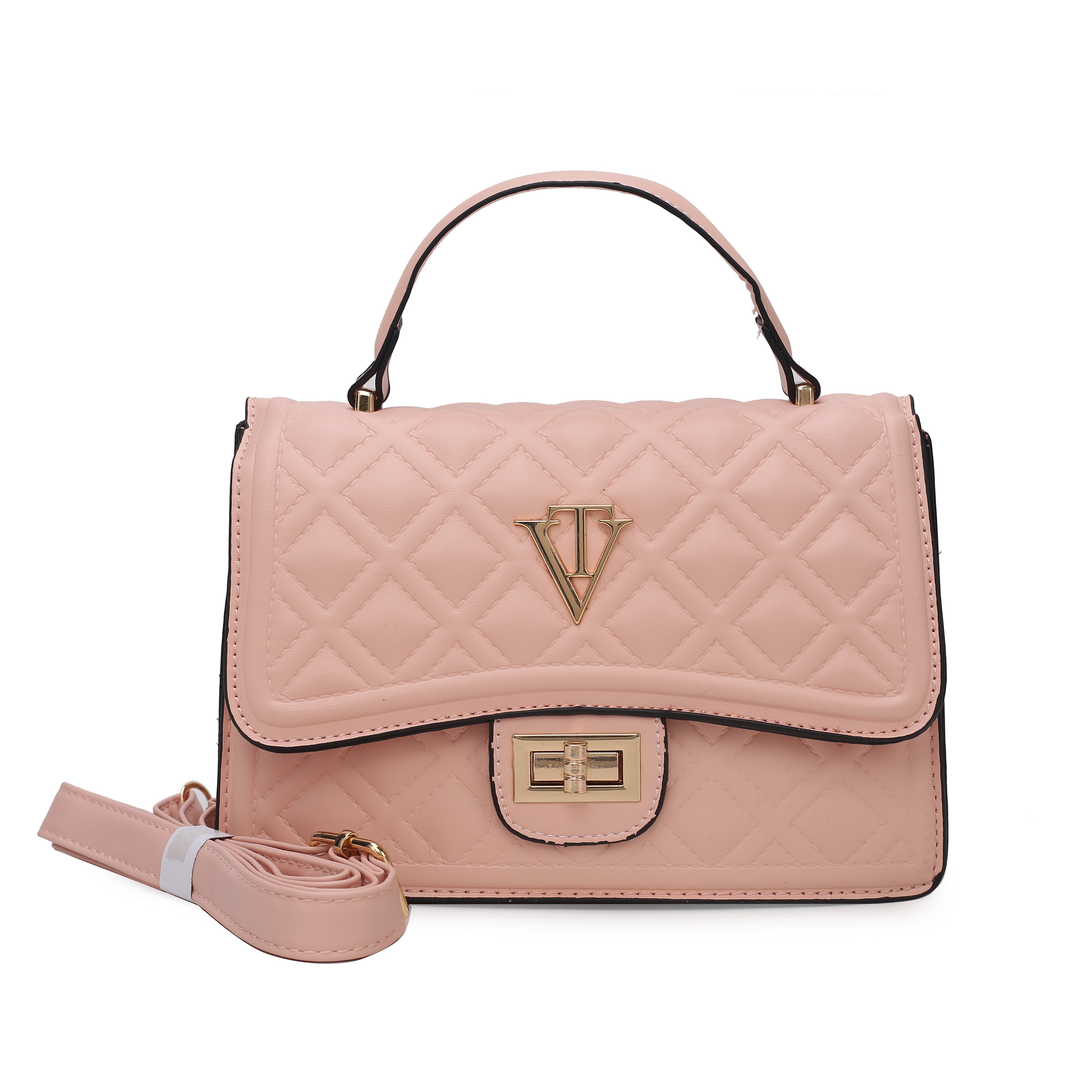 Venutti Quilted Mini Crossbody Bag