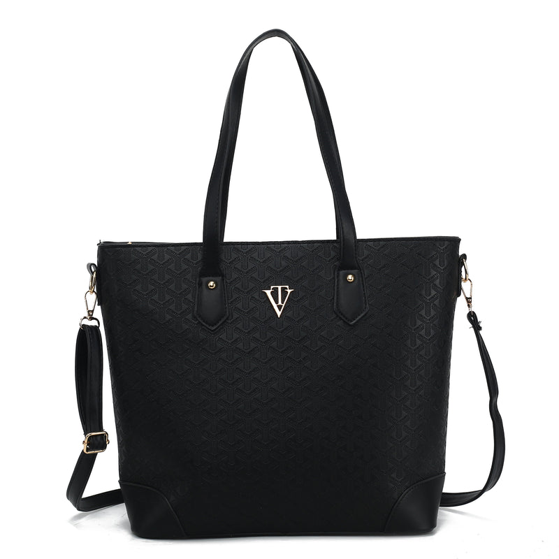 Tri Embossed Tote Bag