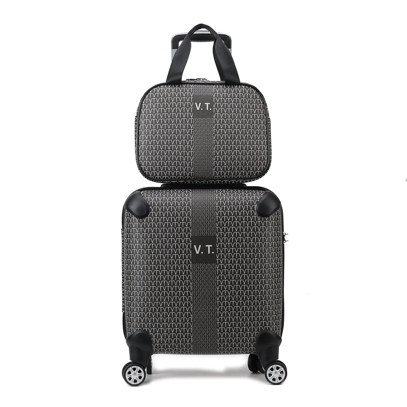 Monogram VT Cabin 2pcs traveling Bag-Black