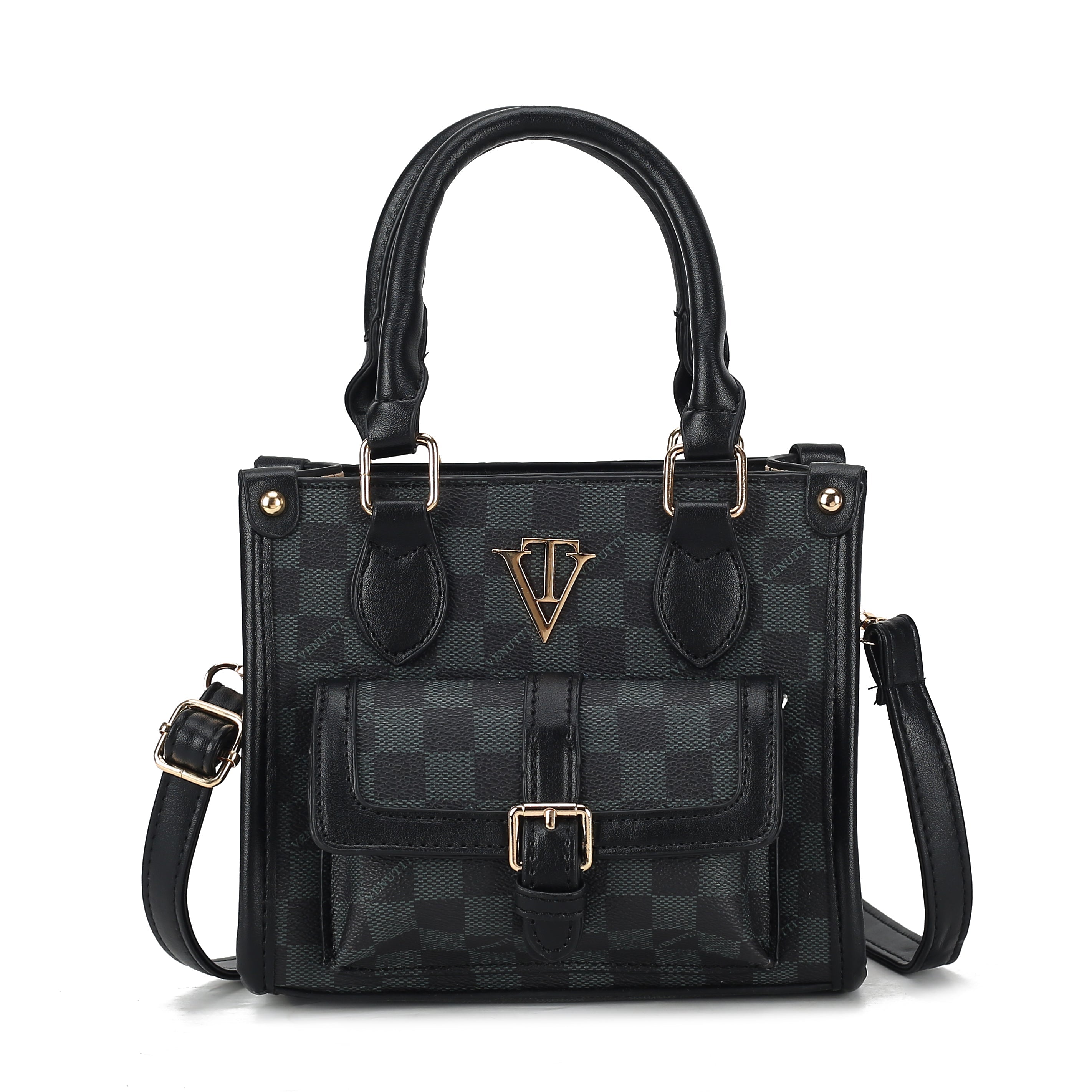 Monogram Pocket Small Tote Bag