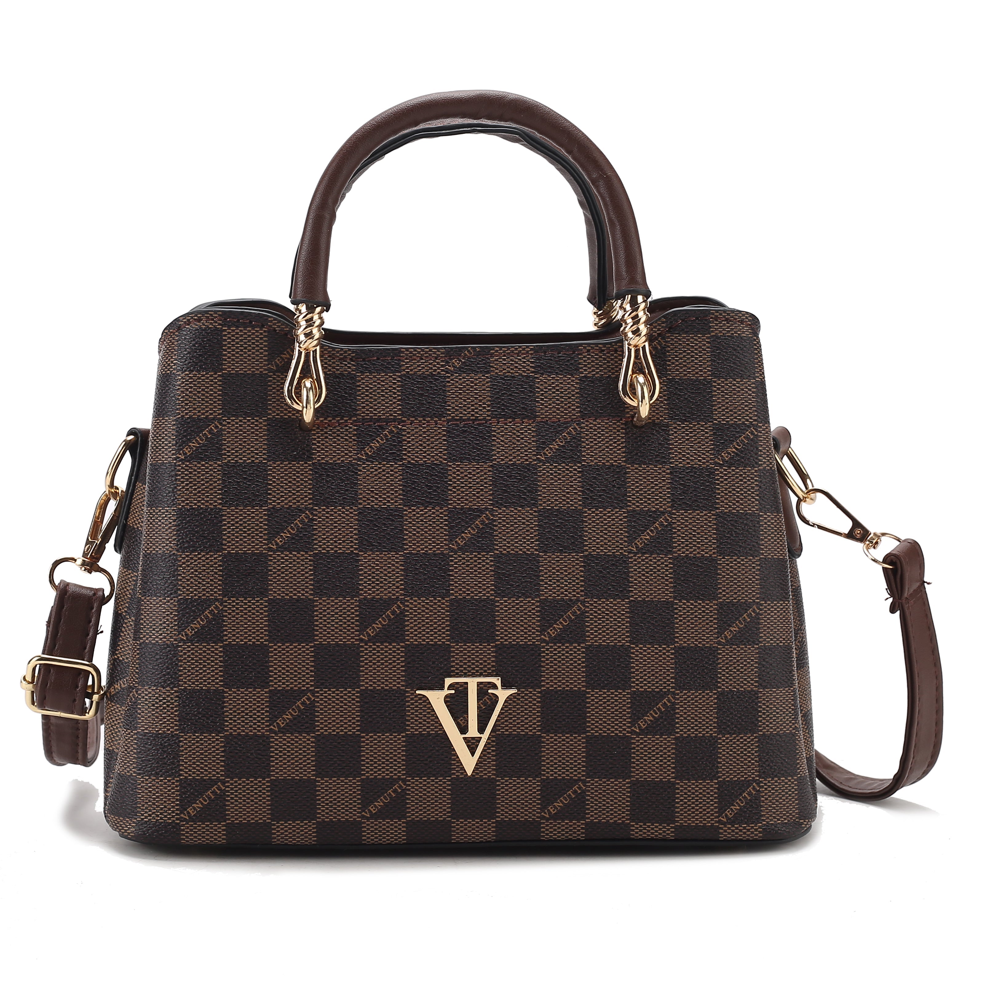 Monogram checker Daily Bag