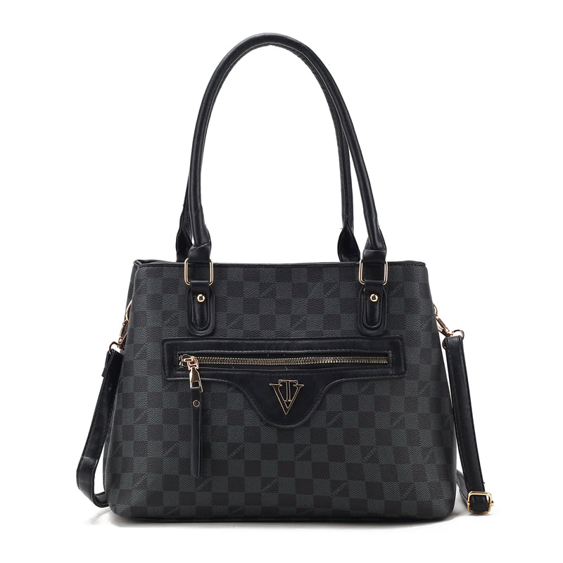 Center Zippy Monogram Handbag