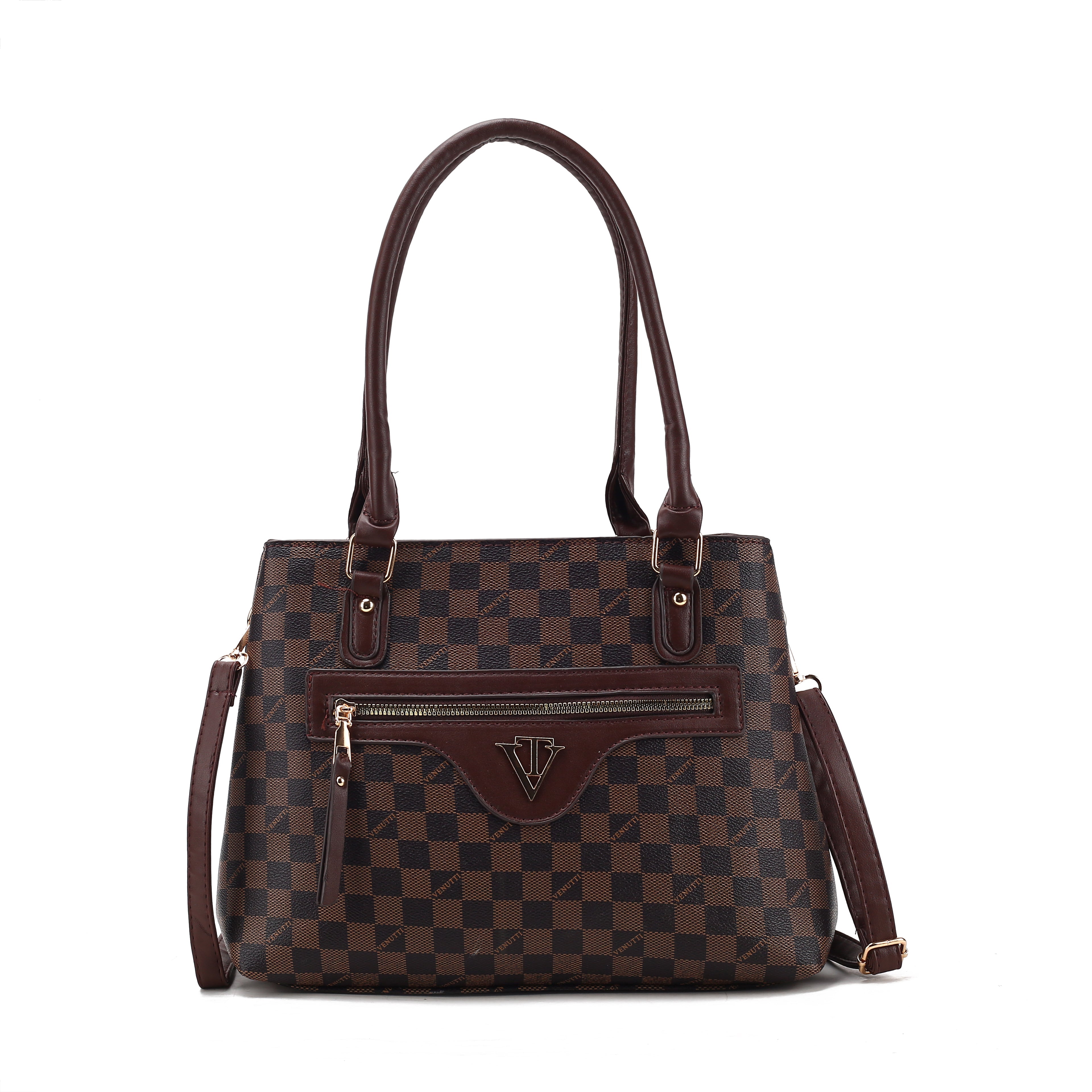 Center Zippy Monogram Handbag