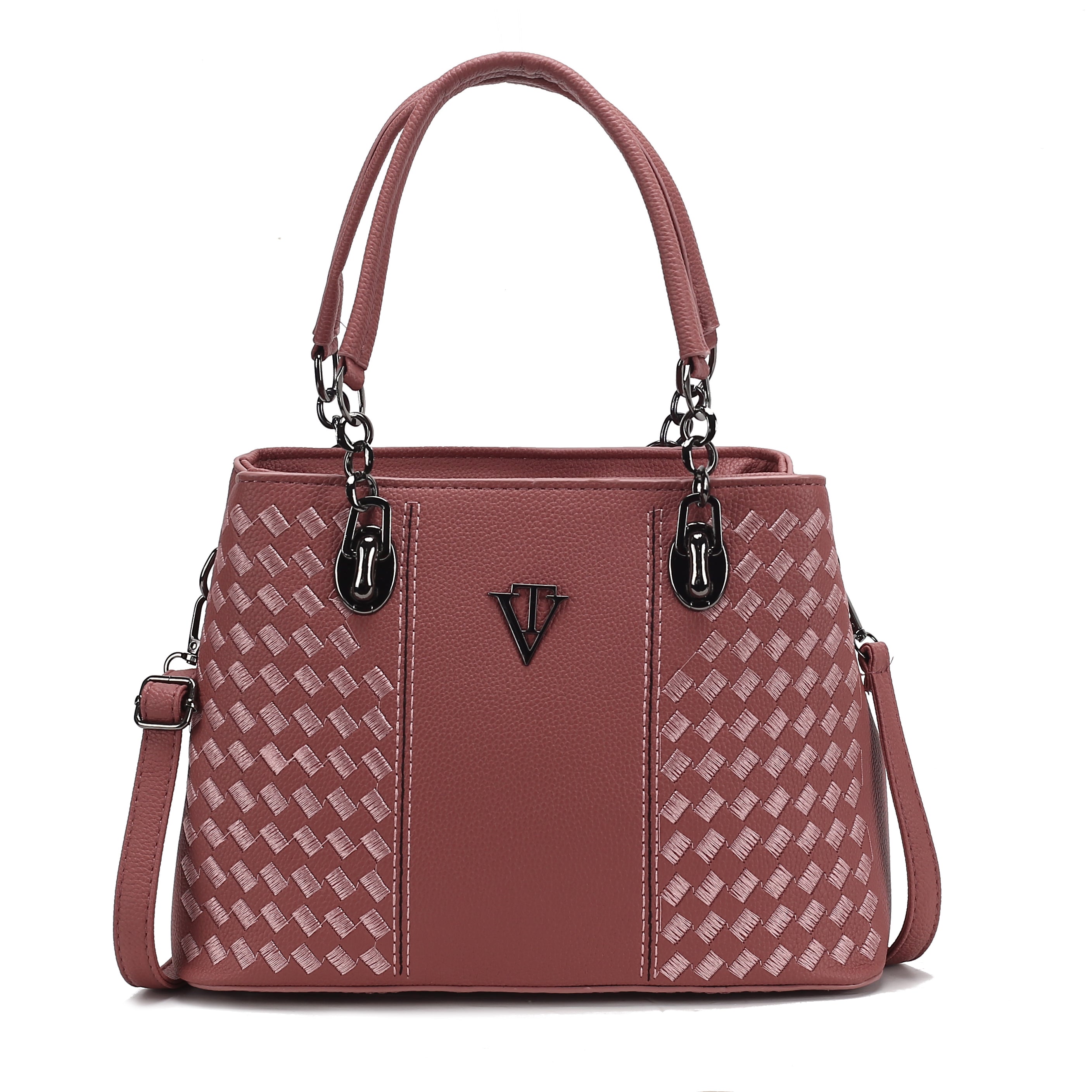 Classic Plain Double Compartment Bag