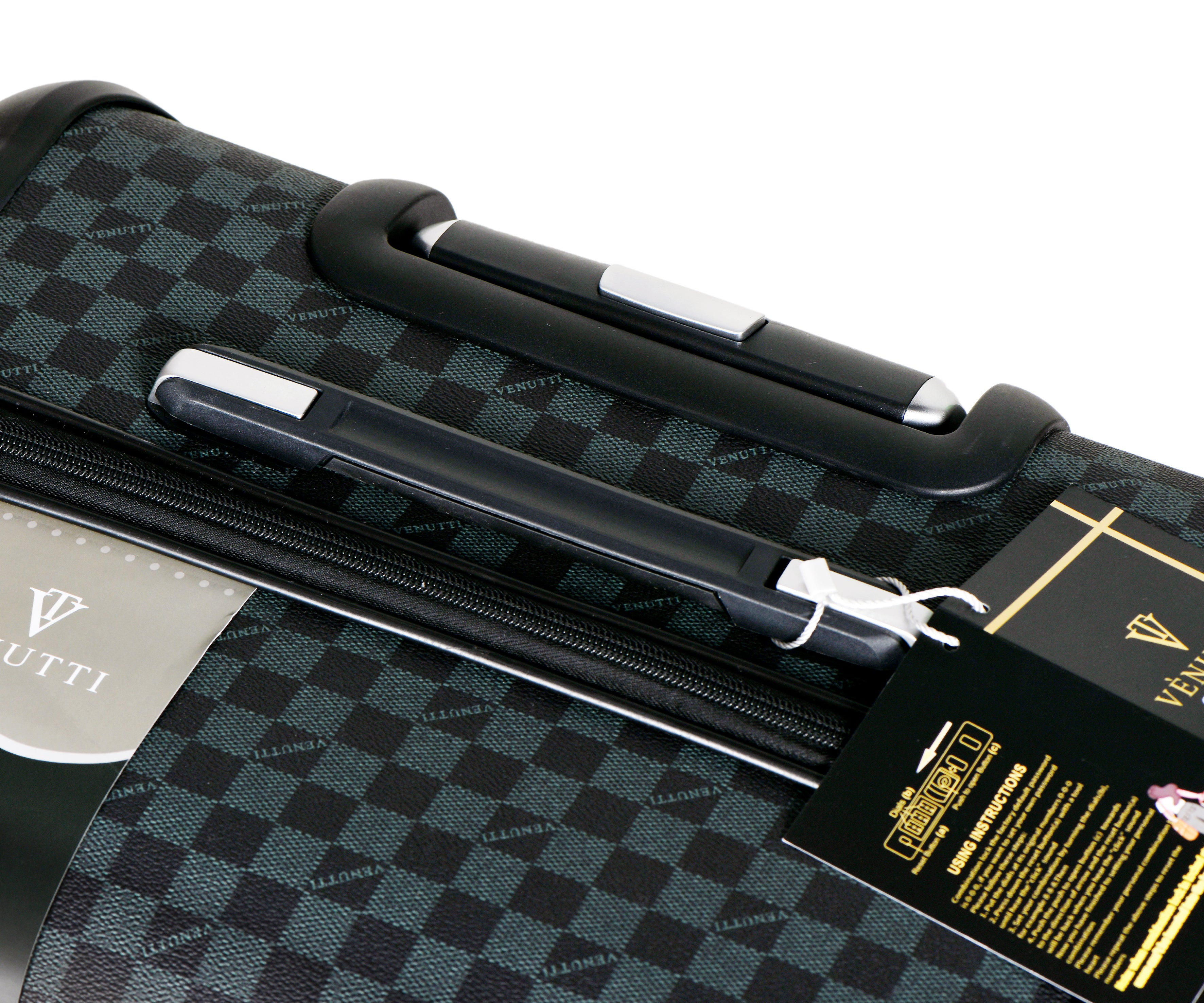 Black Monogram Traveling Set of 3