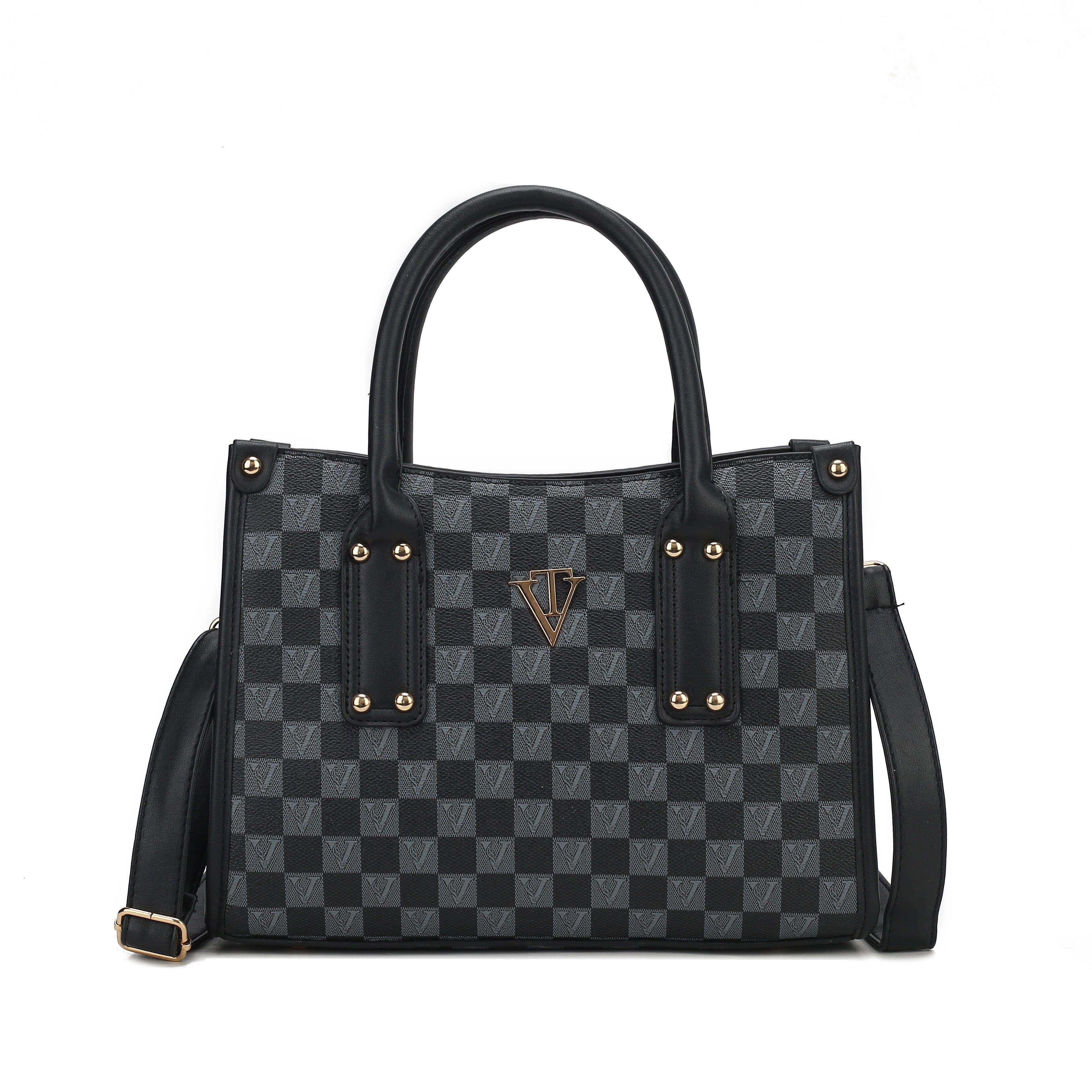 Checker essence Medium Handbag