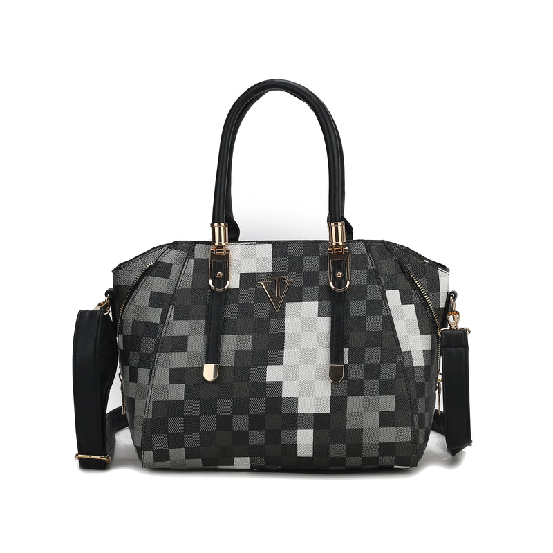 Crescent stylish Camo Print Handbag