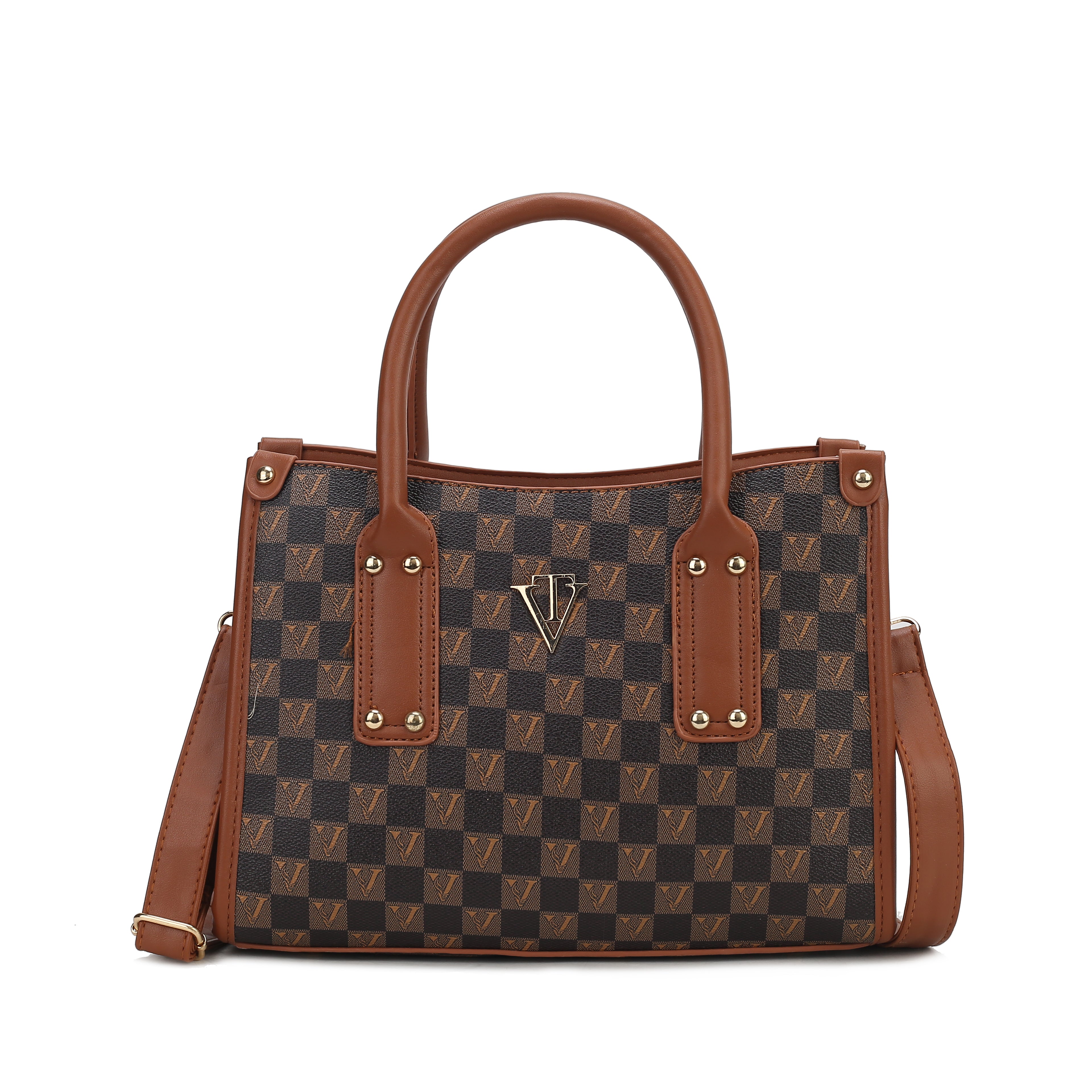 Checker essence Medium Handbag