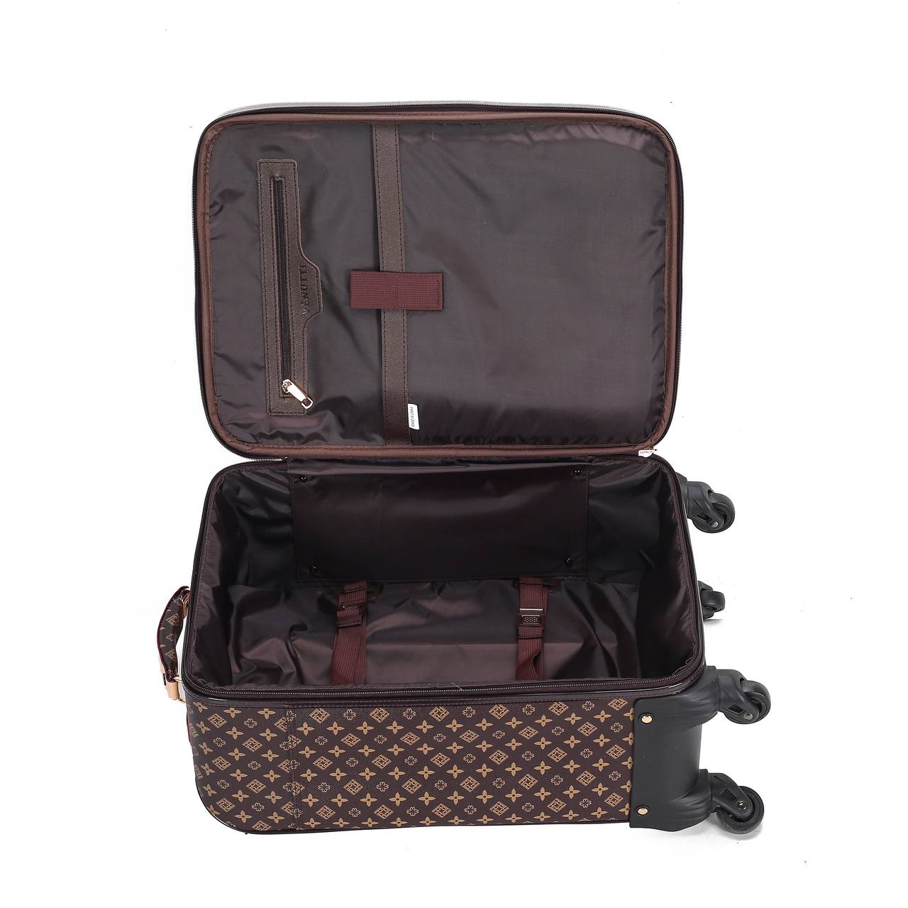 Brown Luxury Designer Traveling Set of 3