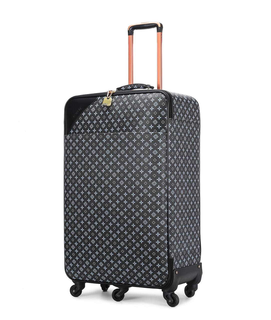 Black Luxury Designer Traveling Set of 3